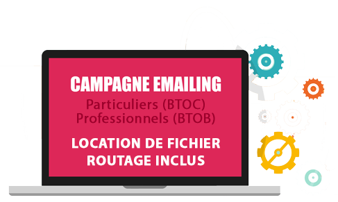 Campagne emailing, location fichier email, email marketing
